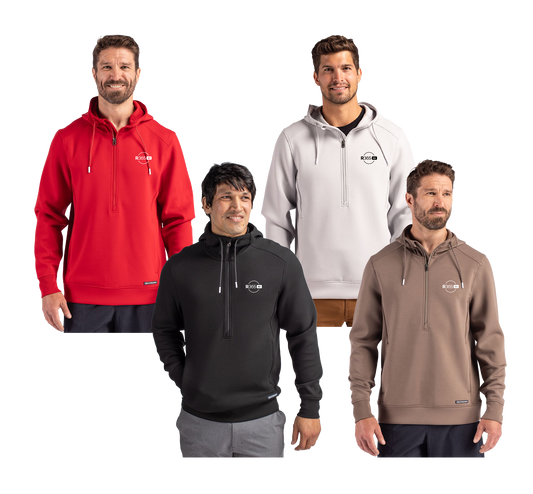 Cutter & Buck - Roam Half Zip Hoodie