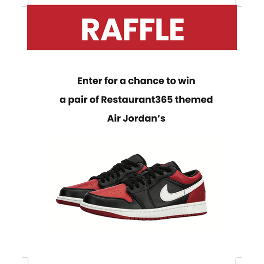Nike Air Jordan Raffle Sign